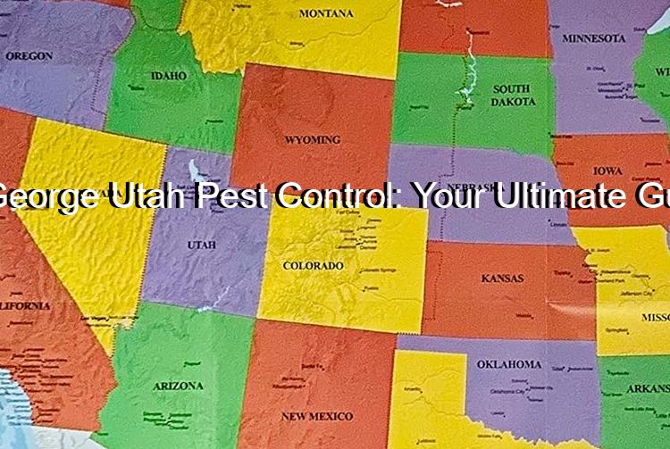 St George Utah Pest Control: Your Ultimate Guide